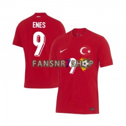 Türkei fußball trikot Euro 2024 Enes Unal 9 Herren Auswärts Kurzarm