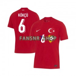 Türkei fußball trikot Euro 2024 Orkun Kokcu 6 Herren Auswärts Kurzarm