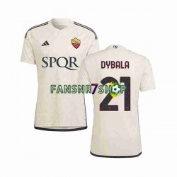 AS Rom fußball trikot Paulo Dybala 21 Herren Auswärts 2023-2024 Kurzarm