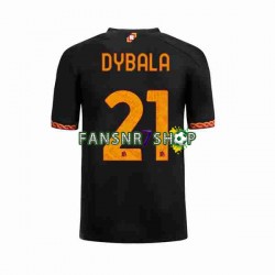 AS Rom fußball trikot Paulo Dybala 21 Herren Ausweich 2023-2024 Kurzarm