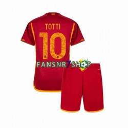 AS Rom fußball trikot Totti 10 Kinder Heim 2023-2024 Kurzarm AS Rom fußball trikot Totti 10 Kinder Heim 2023-2024 Kurzarm