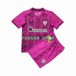 Athletic Bilbao fußball trikot Torhüter Kinder Auswärts 2023-2024 Kurzarm