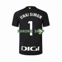 Athletic Bilbao fußball trikot UNAI SIMON 1 Torhüter Herren Heim 2023-2024 Kurzarm