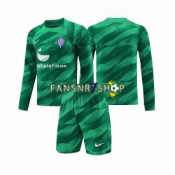 Atlético Madrid fußball trikot Torhüter Kinder Auswärts 2023-2024 Langarm