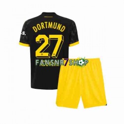 Borussia Dortmund fußball trikot Karim Adeyemi 27 Kinder Auswärts 2023-2024 Kurzarm