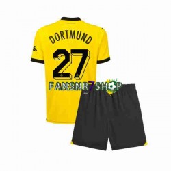 Borussia Dortmund fußball trikot Karim Adeyemi 27 Kinder Heim 2023-2024 Kurzarm