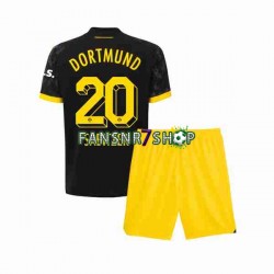 Borussia Dortmund fußball trikot Marcel Sabitzer 20 Kinder Auswärts 2023-2024 Kurzarm