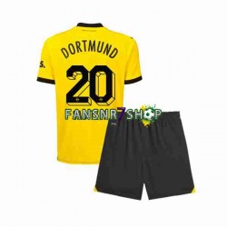 Borussia Dortmund fußball trikot Marcel Sabitzer 20 Kinder Heim 2023-2024 Kurzarm