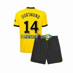 Borussia Dortmund fußball trikot Niclas Fullkrug 14 Kinder Heim 2023-2024 Kurzarm