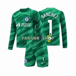 Chelsea fußball trikot Robert Sanchez 1 Torhüter Kinder Ausweich 2023-2024 Langarm
