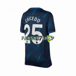 Chelsea fußball trikot Moises Caicedo 25 Herren Auswärts 2023-2024 Kurzarm