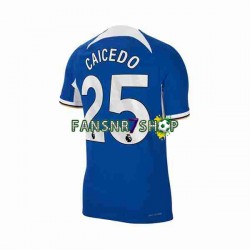 Chelsea fußball trikot Moises Caicedo 25 Herren Heim 2023-2024 Kurzarm
