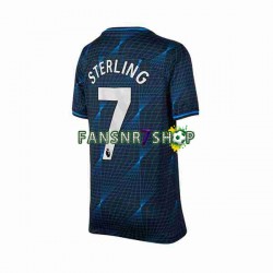 Chelsea fußball trikot Raheem Sterling 7 Herren Auswärts 2023-2024 Kurzarm