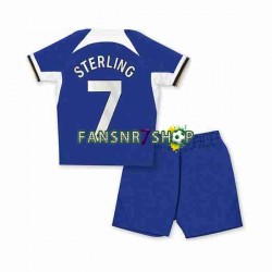 Chelsea fußball trikot Raheem Sterling 7 Kinder Heim 2023-2024 Kurzarm
