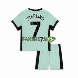 Chelsea fußball trikot Raheem Sterling 7 Kinder Ausweich 2023-2024 Kurzarm