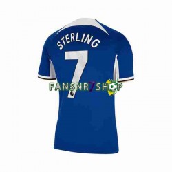 Chelsea fußball trikot Raheem Sterling 7 Herren Heim 2023-2024 Kurzarm