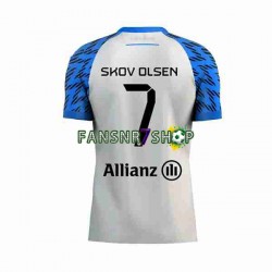 Club Brugge fußball trikot Andreas Skov Olsen 7 Herren Auswärts 2023-2024 Kurzarm