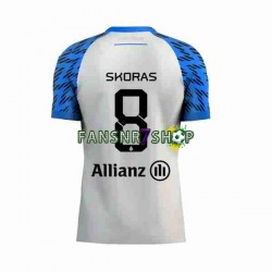 Club Brugge fußball trikot Michal Skoras 8 Herren Auswärts 2023-2024 Kurzarm