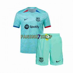FC Barcelona fußball trikot Kinder Ausweich 2023-2024 Kurzarm