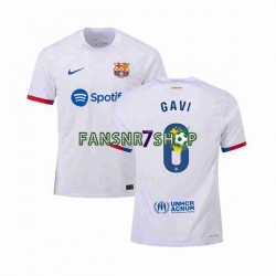 FC Barcelona fußball trikot GAVI 6 Herren Auswärts 2023-2024 Kurzarm