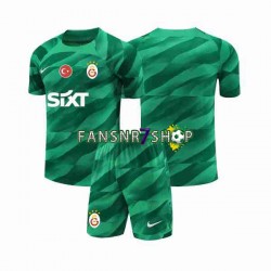 Galatasaray fußball trikot Torhüter Kinder Heim 2023-2024 Kurzarm
