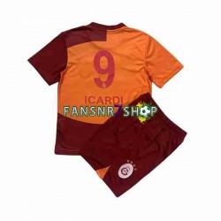 Galatasaray fußball trikot Icardi 9 Kinder Heim 2023-2024 Kurzarm