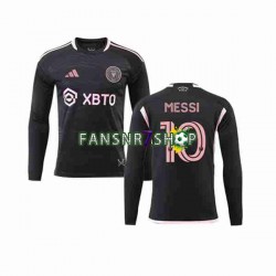 Inter Miami fußball trikot Lionel Messi 10 Herren Auswärts 2023-2024 Langarm