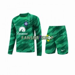 Inter Mailand fußball trikot Torhüter Kinder Auswärts 2023-2024 Langarm