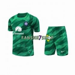 Inter Mailand fußball trikot Torhüter Kinder Auswärts 2023-2024 Kurzarm