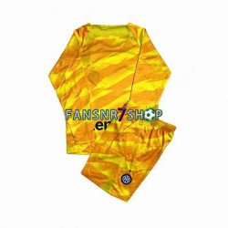 Inter Mailand fußball trikot Torhüter Kinder Heim 2023-2024 Langarm
