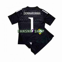 Italien fußball trikot Donnarumma 1 Torhüter Kinder Auswärts 2023 Kurzarm