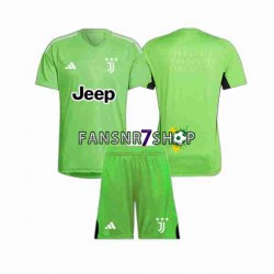 Juventus Turin fußball trikot Torhüter Kinder Ausweich 2023-2024 Kurzarm