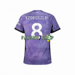 Liverpool fußball trikot Dominik Szoboszlai 8 Herren Ausweich 2023-2024 Kurzarm
