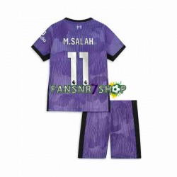 Liverpool fußball trikot M.Salah 11 Kinder Ausweich 2023-2024 Kurzarm