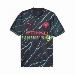 Manchester City fußball trikot Haaland 9 Japanese Tour Printing Herren Ausweich 2023-2024 Kurzarm