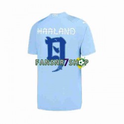 Manchester City fußball trikot Haaland 9 Japanese Tour Printing Herren Heim 2023-2024 Kurzarm