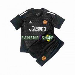 Manchester United fußball trikot Torhüter Kinder Ausweich 2023-2024 Kurzarm