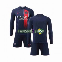 Paris Saint-Germain fußball trikot Kinder Heim 2023-2024 Langarm