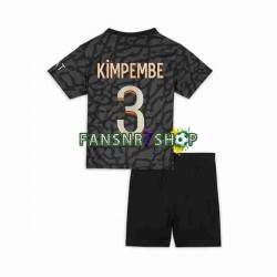 Paris Saint-Germain fußball trikot Kimpembe 3 Kinder Ausweich 2023-2024 Kurzarm