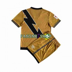 Rayo Vallecano fußball trikot Kinder Ausweich 2023-2024 Kurzarm