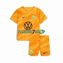 VfL Wolfsburg fußball trikot Torhüter Kinder Heim 2023-2024 Kurzarm