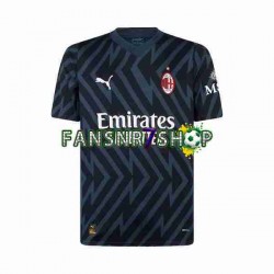AC Mailand fußball trikot Torhüter Herren Ausweich 2023-2024 Kurzarm
