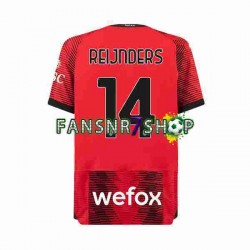 AC Mailand fußball trikot Tijjani Reijnders 14 Herren Heim 2023-2024 Kurzarm