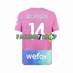 AC Mailand fußball trikot Tijjani Reijnders 14 Herren Ausweich 2023-2024 Kurzarm