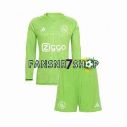 Ajax Amsterdam fußball trikot Torhüter Kinder Heim 2023-2024 Langarm