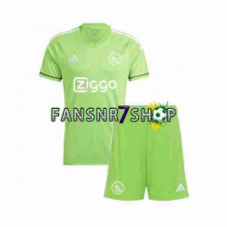 Ajax Amsterdam fußball trikot Torhüter Kinder Heim 2023-2024 Kurzarm
