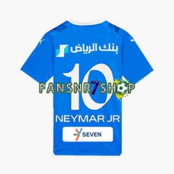 Al Hilal fußball trikot Neymar JR 10 Herren Heim 2023-2024 Kurzarm