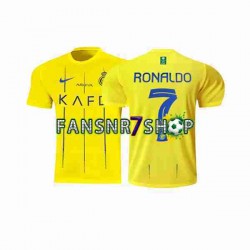Al-Nassr fußball trikot Ronaldo 7 Herren Heim 2023-2024 Kurzarm