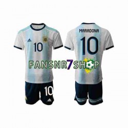 Argentinien fußball trikot Maradona 10 2019-2020 Kinder Heim Kurzarm