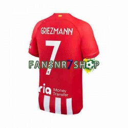 Atlético Madrid fußball trikot 2 Antoine Griezmann 7 Herren Heim 2023-2024 Kurzarm